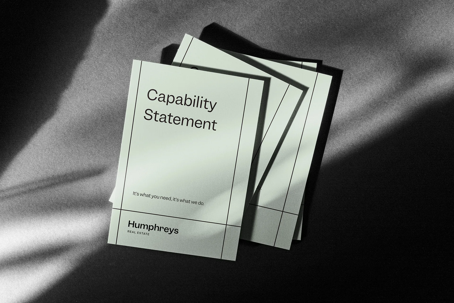 Humphreys Real Estate Capability Statement - Cover